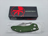NEW Microtech Stitch-A M390 Automatic Knife OD Green Aluminum (3.75" Apocalyptic)