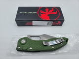 NEW Microtech Stitch-A M390 Automatic Knife OD Green Aluminum (3.75" Apocalyptic)